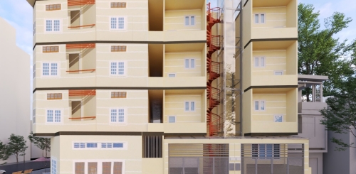 Giám sát thi công nhà trọ cao cấp - Khu dân cư Bình Lợi - Bình Thạnh