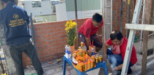 THIẾT KẾ THI CÔNG NHÀ CÔ HỒNG BÌNH TÂN 2024